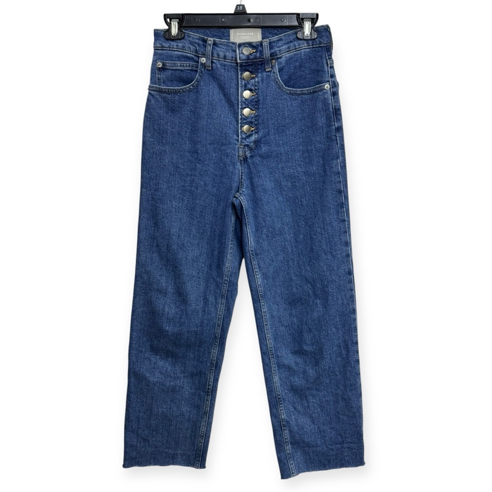 Everlane Women’s Way High Indigo Button-Fly Denim Jeans‎ Size 26